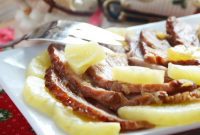 Sticky Pineapple Teriyaki Slow Cooker Ham
