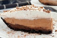 Silky Chocolate Cream Pie