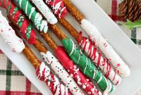 Holiday Pretzel Rod Delights