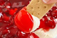 Luscious Cherry Cheesecake Dip