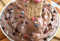 Decadent No-Bake Brownie Batter Dip