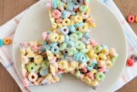 Chewy Fruit Loop Cereal Treats