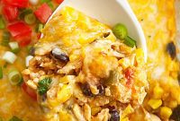One-Pot Fiesta Chicken and Rice Casserole