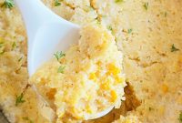 Creamy Slow Cooker Jiffy Corn Casserole