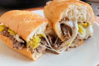 Effortless Crock Pot Italian Beef Sandwiches