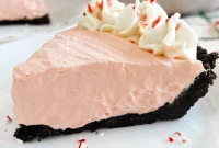 Effortless Peppermint Candy Cane Pie