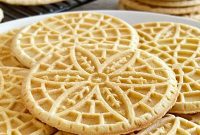 Grandma’s Anise Pizzelle: A Timeless Italian Wafer Cookie
