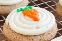 Effortless Carrot Cake Cookies with Cream Cheese Frosting