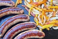 Sizzling Blackstone Sausage and Peppers