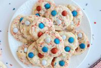 Firecracker Cake Mix Cookies