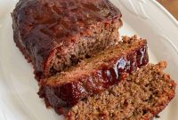 Smoky Barbecue Glazed Meatloaf