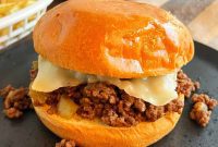 Overloaded Philly Cheesesteak Joes