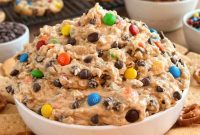 Effortless Monster Cookie Dough Dip