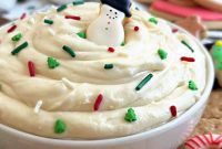 Dreamy Christmas Sugar Cookie Dip