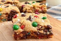 Simple Soft and Chewy Monster Bars