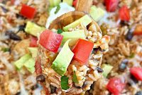 One Pan Fiesta Chicken and Rice
