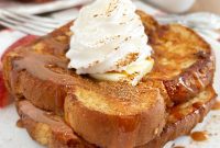 Spiced Eggnog French Toast