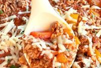 Sheet Pan Unstuffed Peppers