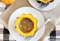 Golden Roasted Acorn Squash