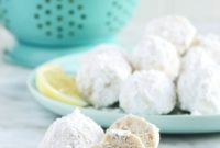 Bright Lemon Snowball Bites
