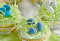 Delightful Easter Nest Cupcakes