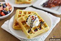 Confetti Cloud Waffles