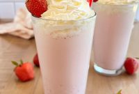 Quick and Creamy Strawberry Shake