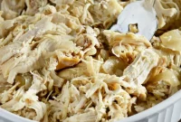 Effortless Slow Cooker Shredded Chicken