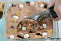 Ultimate No-Churn S’mores Chocolate Bliss