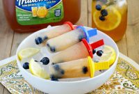 Cooling Honey Lemon Green Tea Pops