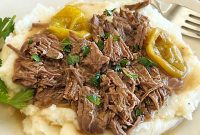 Slow Cooker Mississippi Pot Roast