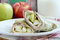 Ham Apple Provolone Pinwheels