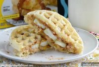 Wafflewiches: Apple Peanut Butter Delight