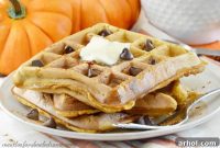 Harvest Pumpkin Spice Waffles