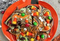 Haunted Candy Bark