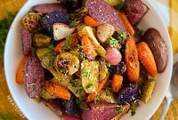 Effortless Golden Roasted Vegetables for Your Holiday Table