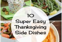 10 Stress-Free Thanksgiving Side Dishes