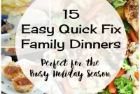 15 Effortless Family Dinners