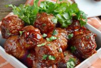 Slow-Simmered Honey Chipotle Glazed Meatballs