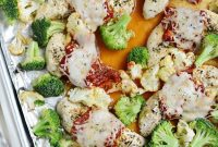 One-Pan Lighter Chicken Parmesan