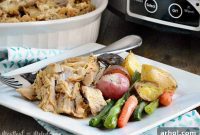 Slow Cooked Garlic Rosemary Pork Perfection