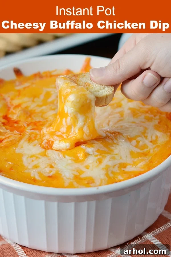 buffalo cheese dip promo image ofr pinterest