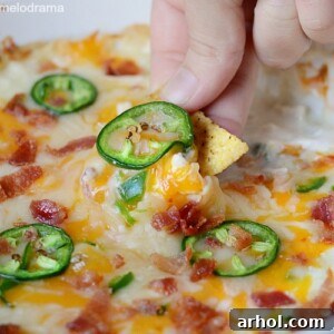 Creamy Instant Pot Jalapeno Popper Chicken Dip 2 Instant Pot Jalapeno Popper Chicken Dip in white bowl