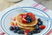 Fluffy Berry Buttermilk Pancakes