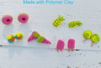 Sculpting Summer Style: Polymer Clay Earrings