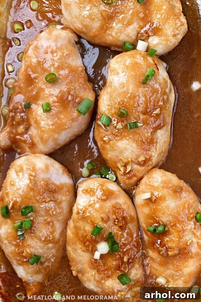 baked chicken in honey soy garlic sauce