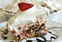Frozen Strawberry Dream Pie