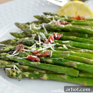 Delicious Sauteed Asparagus with Bacon, Lemon, and Parmesan