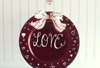 Shape a Custom Heart Plate for Valentines Day