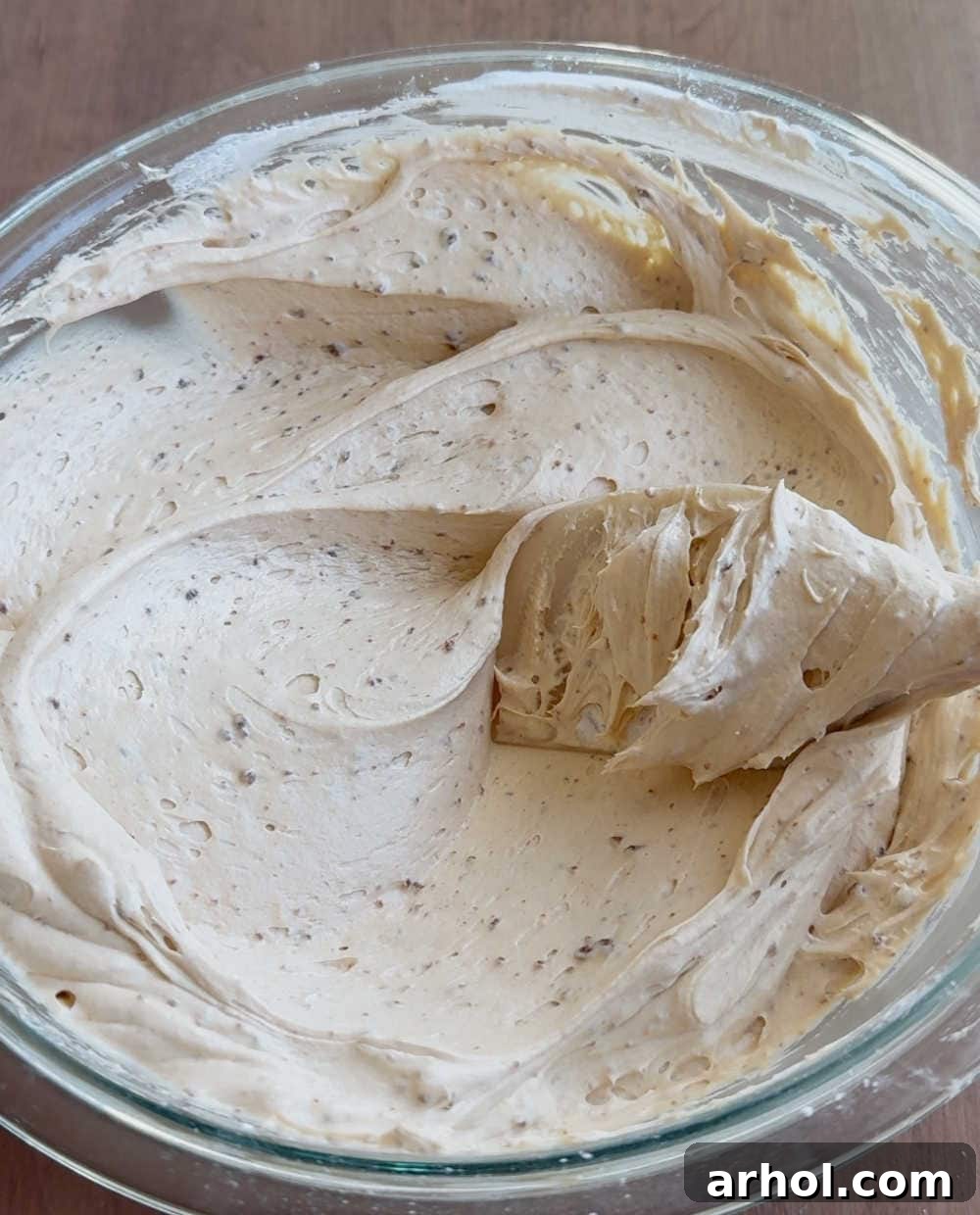 fold in whipped topping.